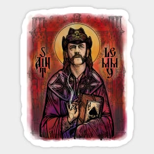 Saint Lemmy Sticker